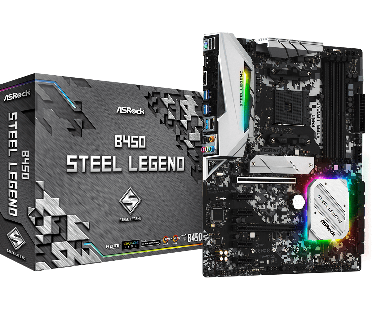 ASRock B450 Steel Legend 取扱説明書・レビュー記事 - トリセツ